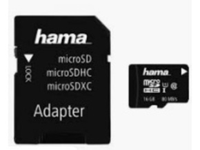 Hama microSD 16GB spominska kartica