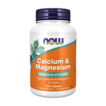 Kalcij in Magnezij NOW (100 tablet)