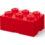 LEGO škatla za shranjevanje 6 - rdeča
