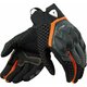 Rev'it! Gloves Veloz Black/Orange 3XL Motoristične rokavice