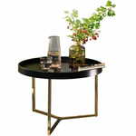 Bruxxi Kavna mizica Hira, 58,5 cm, črna/zlata