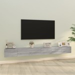 vidaXL Komplet TV omaric 3-delni sonoma hrast inženirski les