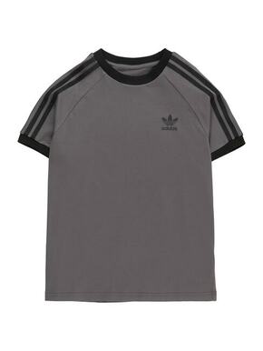 Bombažna kratka majica adidas Originals siva barva - siva. Kratka majica iz kolekcije adidas Originals