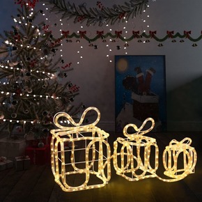Shumee Božična dekoracija darila s 180 LED lučkami notranje / zunanja