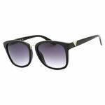 Sončna očala Guess žensko - črna. Sončna očala iz kolekcije Guess. Model s enobarvnimi stekli in okvirji iz plastike. Ima filter UV 400.