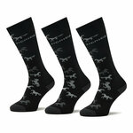Visoke nogavice Unisex Horka Riding Socks 145450-0000-0203 H Black/Grey