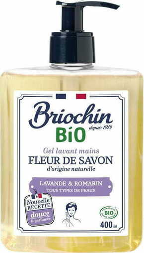 Briochin Fleur de savon Tekoče milo za roke - sivke in rožmarina