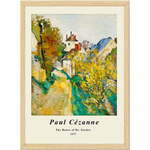 Plakat z okvirjem 55x75 cm Paul Cézanne – Wallity