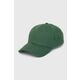 Bombažna bejzbolska kapa Medicine moška, zelena barva - zelena. Kapa s šiltom vrste baseball iz kolekcije Medicine. Model izdelan iz bombažnega materiala.