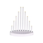 Emos LED svečnik, 24,5 cm 3xAA z notranjim časovnikom, toplo bela