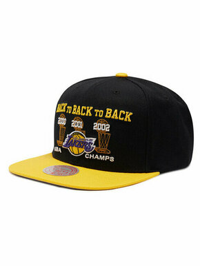 Mitchell &amp; Ness Kapa s šiltom NBA Lakers Champs HHSS4196 Črna