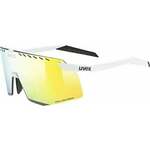 UVEX Pace Stage CV White Mat/Mirror Yellow Kolesarska očala