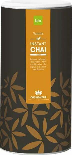 Cosmoveda Instant Chai Latte Organic - vanilija bio - 800 g