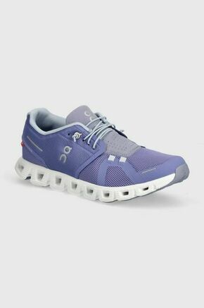 Tekaški čevlji On-running CLOUD 5 vijolična barva - vijolična. Tekaški čevlji iz kolekcije On-running. Model z zgornjim delom iz lahke