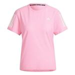 Kratka majica za tek adidas Performance Own the Run roza barva - roza. Kratka majica za tek iz kolekcije adidas Performance. Model izdelan iz materiala, ki odvaja vlago in ščiti pred soncem.