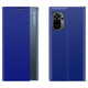 MG Sleep Case Smart Window knjižni ovitek za Xiaomi Redmi K40 / Poco F3, modro