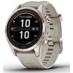 Garmin Fenix 7S Pro Sapphire Solar Soft Gold, Light Sand Band 51mm pametna ura