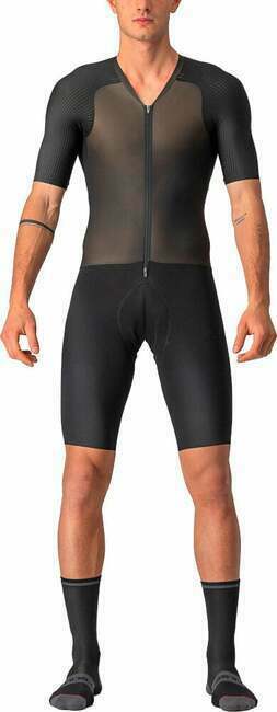 Castelli Btw Speed Suit Black 2XL Jersey-Kratke hlače