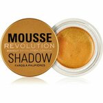 Makeup Revolution Senčila za oči Mousse Shadow 4 g (Odstín Gold)