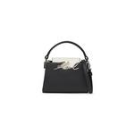 Karl Lagerfeld Ročna torbica črna / bela 31809998