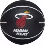 Wilson Žoge košarkaška obutev črna Nba Dribbler Miami Heat Mini