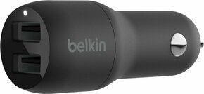 Belkin 24W dvojni avtomobilski polnilec USB-A