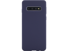 Chameleon Samsung Galaxy S10+ - Silikonski ovitek (liquid silicone) - Soft - Midnight Blue
