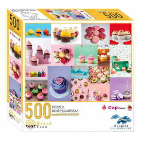 WEBHIDDENBRAND Brain Tree Puzzle Cupcakes Cupcakes 500 kosov