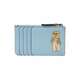 Usnjena denarnica Polo Ralph Lauren ženska, 427928770 - modra. Mala denarnica iz kolekcije Polo Ralph Lauren. Model izdelan iz naravnega usnja.