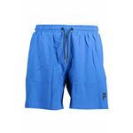 Kopalne kratke hlače Fila - modra. Kopalne kratke hlače iz kolekcije Fila. Model izdelan iz tanke, elastične tkanine. Izjemno zračen, udoben material.