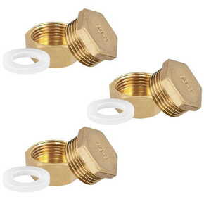 Nikcorp Medeninasti čepi za vodovodne cevi 3/4"