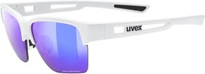 Uvex očala Sportstyle 805 - bela. Sončna očala iz kolekcije Uvex. Model z zrcalnimi lečami in plastičnimi okvirji. Ima UV 400 filter.