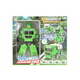 WEBHIDDENBRAND Zložljivi robot zelene barve