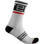 Castelli Prologo 15 Sock Black/White S/M Kolesarske nogavice