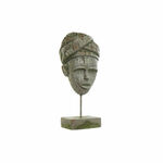 NEW Okrasna Figura DKD Home Decor 24 x 15 x 58 cm Siva Kolonialno Afričanka