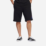 Kratke hlače adidas Originals moške, črna barva - črna. Kratke hlače iz kolekcije adidas Originals. Model izdelan iz debele, rahlo elastične pletenine.