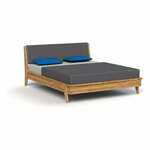 Hrastova zakonska postelja 140x200 cm Retro 1 - The Beds