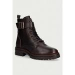Barbour delovni čevlji ženski usnjeni Heidi rjava LFO0637BR96