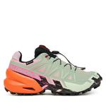 Trekking čevlji Salomon Speedcross 6 Gtx Icon L45486900 Svetlo zelena