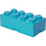 LEGO škatla za shranjevanje, 25x50 cm, cyan