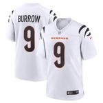 Joe Burrow 9 Cincinnati Bengals Nike Road Game dres, velikost L