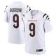 Joe Burrow 9 Cincinnati Bengals Nike Road Game dres, velikost L