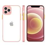 silikonski upogljivi prosojni ovitek milky case za samsung galaxy a42 5g roza