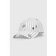 Kapa s šiltom Tommy Hilfiger bela barva - bela. Kapa s šiltom vrste baseball iz kolekcije Tommy Hilfiger. Model izdelan iz vzorčaste tkanine.