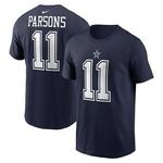 Micah Parsons 11 Dallas Cowboys Nike Name and Number majica, velikost XL