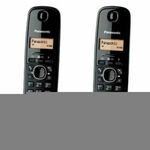 Panasonic KX-TG1612SP1 telefon, DECT, črni