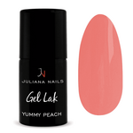 Juliana Nails Gel Lak Yummy Peach oranžni No.471 6ml