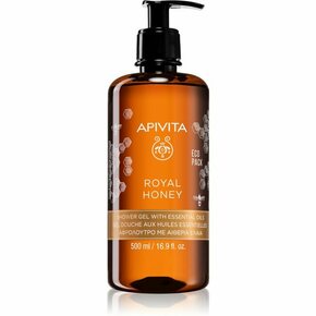 Apivita Royal Honey vlažilen gel za prhanje z eteričnimi olji 500 ml