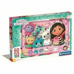 Clementoni Gaby's Magic House Puzzle: Gaby and the Cats MAXI 60 kosov