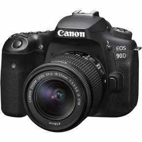 Canon EOS 90D 32.5Mpx SLR nepremočljiv modri/nature/črni digitalni fotoaparat